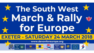 Image courtesy of Devon for Europe March for Europe poster